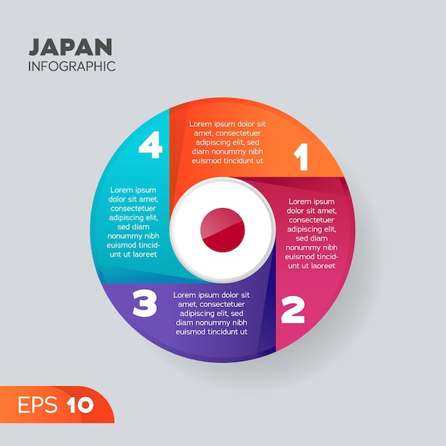 Japan Infographic Element