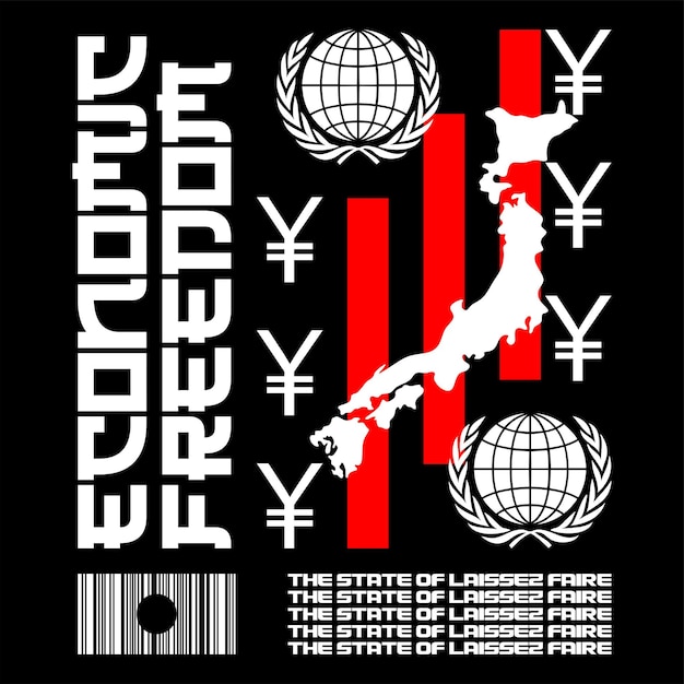 japanese city theme t-shirt design