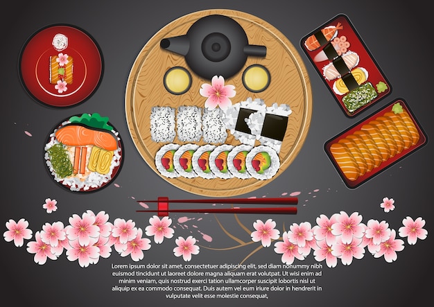 Japanese Food Set