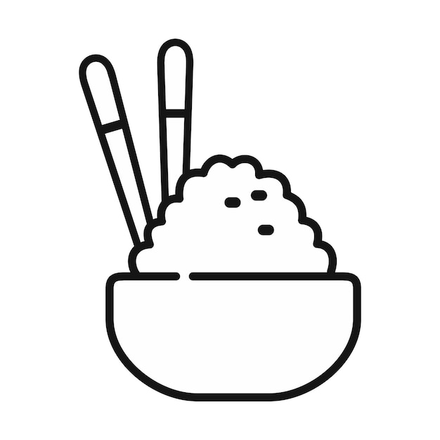 Japanese food vector icon