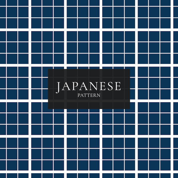 Japanese sashiko seamless pattern