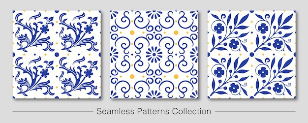 Japanese seamless pattern collection