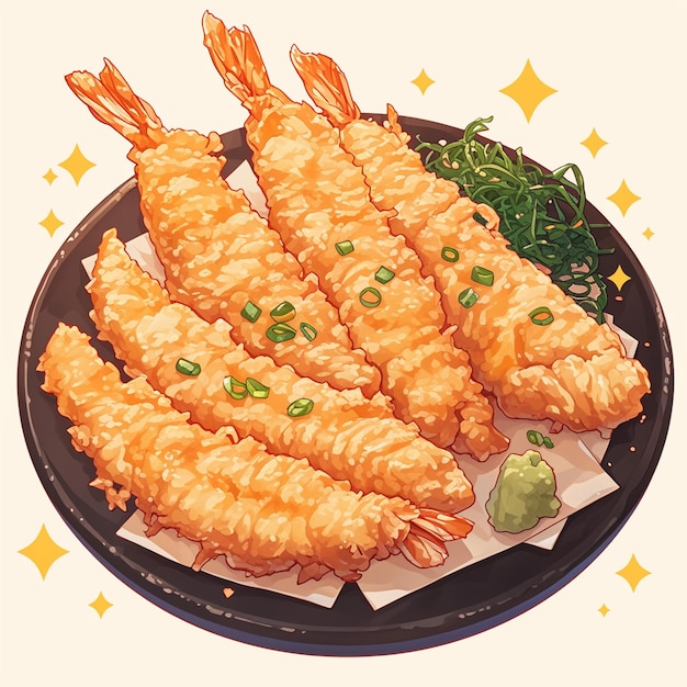 Japanese Tempura and Deep Fried Seafood