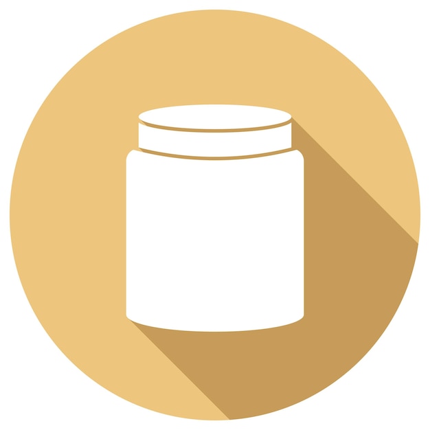 Jar icon vector