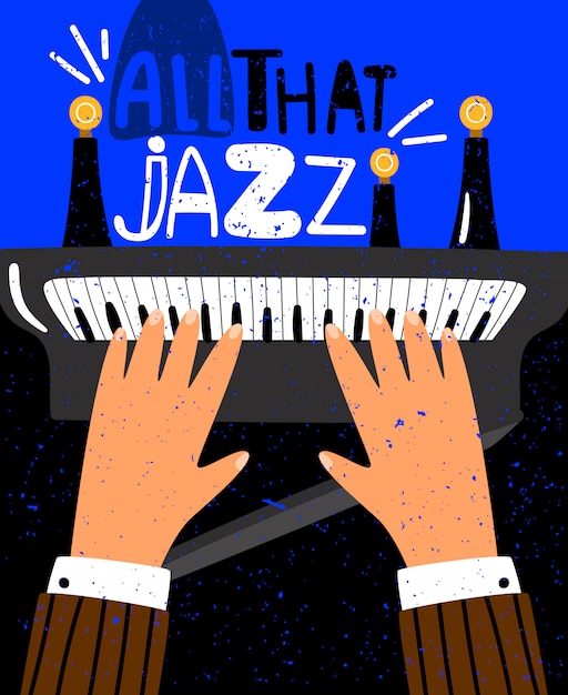 Jazz concept illustration