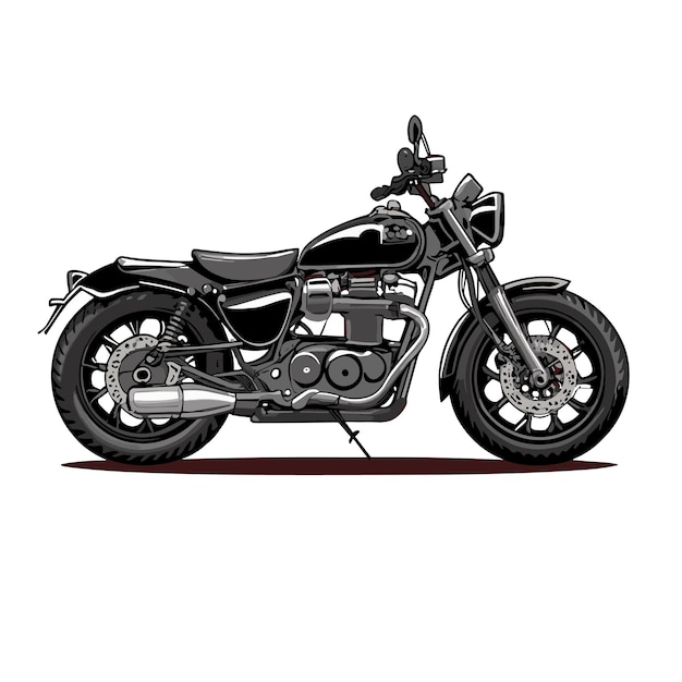 jdm motorcycle vector illustration