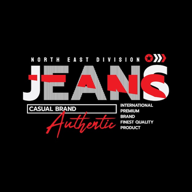 Jeans tshirt and apparel design