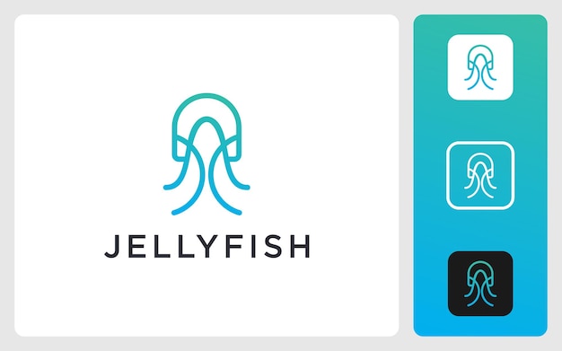 jellyfish premium logo