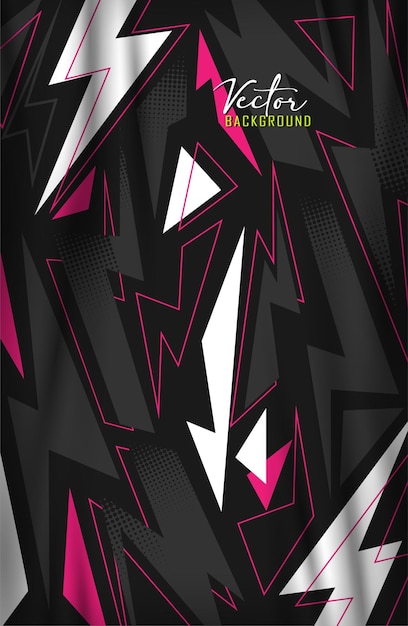 Vector jersey pattern design