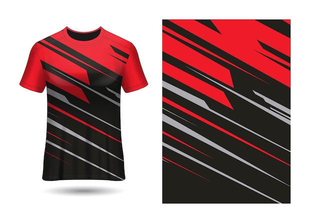 Jersey Sport abstract texture design for racing gaming motocross cycling Vector