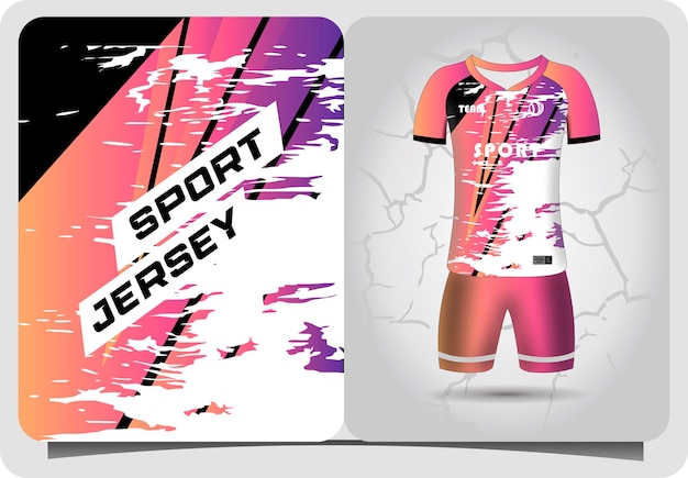 jersey template sport t-shirt design