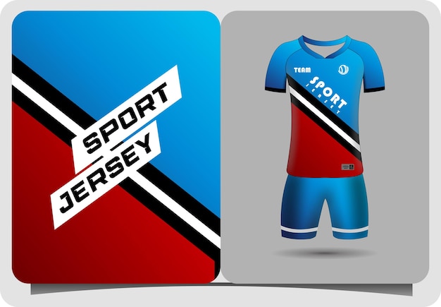 jersey template sport t-shirt design