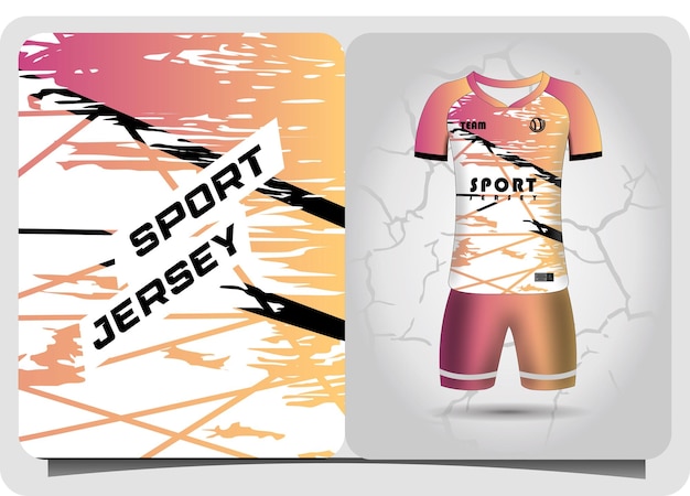 jersey template sport t-shirt design