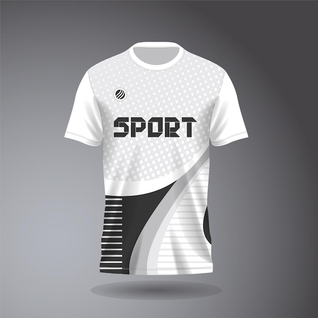 Jersey template sport tshirt design