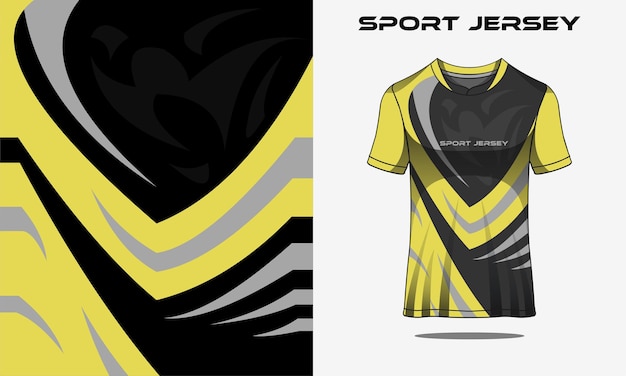 Jersey uniform yellow and gray