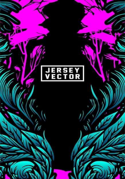 Vector jersey vector design for sublimation background