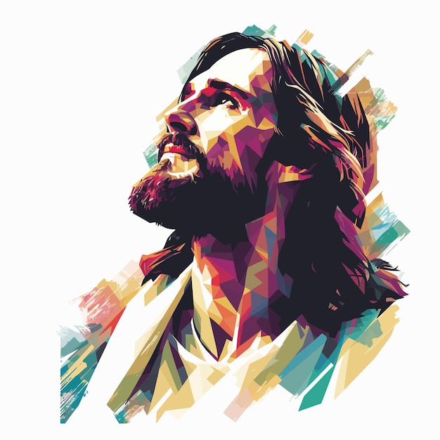 Jesus_Christ_Infographic_vector_Illustration