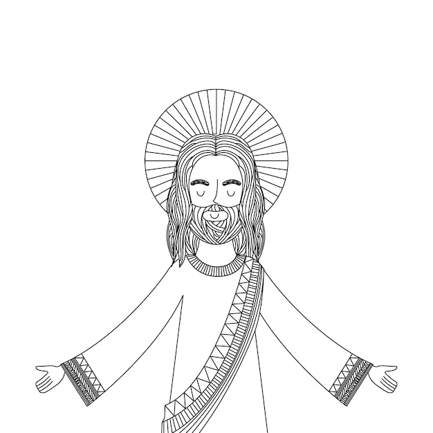 jesus christ man icon