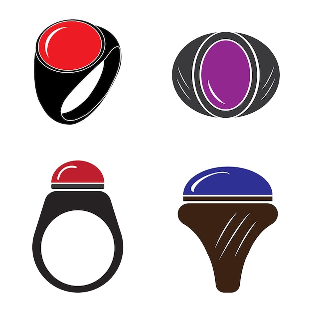 Jewel rings icon