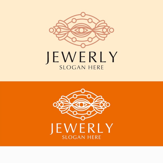 Jewerly logo design icon template