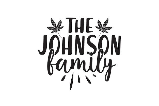 The Johnson Family Vector File