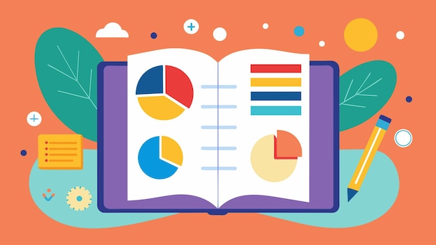 A journal filled with colorful diagrams and written exercises used for cognitive behavioral therapy