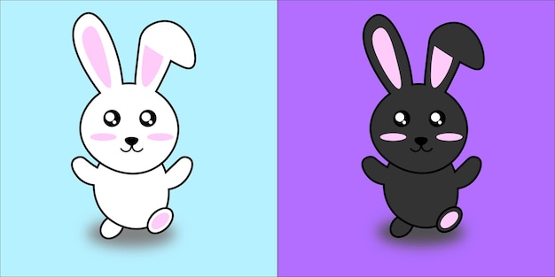 Joyful rabbits