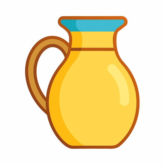 Vector jug clipart vector