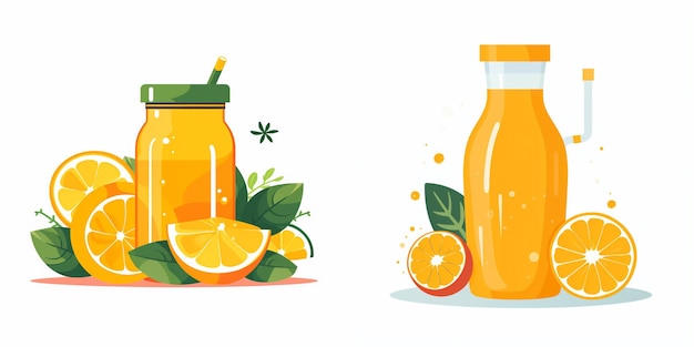 Vector juice drink vector fruit sweet juicy isolated fresh liquid beverage illustration food vi