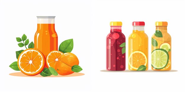 juice fruit drink vector isolated food liquid illustration fresh beverage juicy healthy