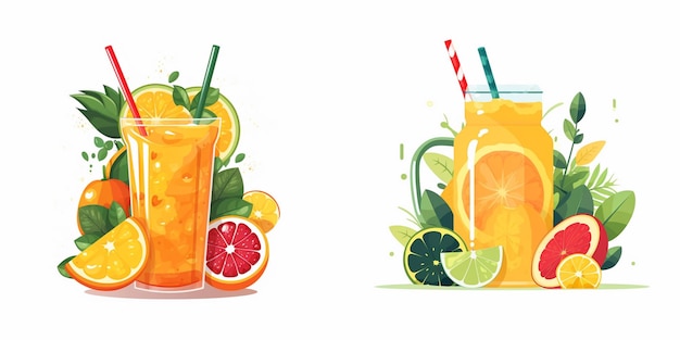 juice fruit drink vector isolated food liquid illustration fresh beverage juicy healthy