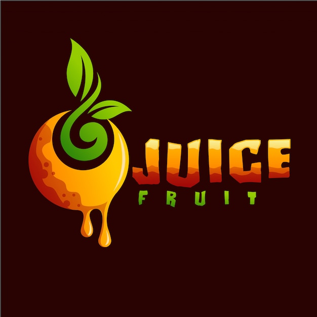 Juice fruit logo