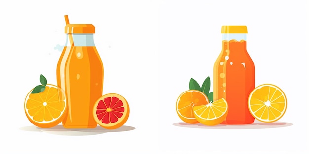 juice vector drink fruit fresh illustration food isolated juicy sweet beverage healthy l