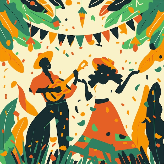 Vector juneteenth day flat illustration design