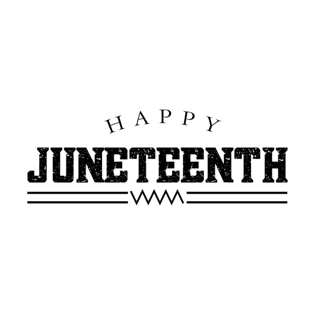 Vector juneteenth day new and unique design