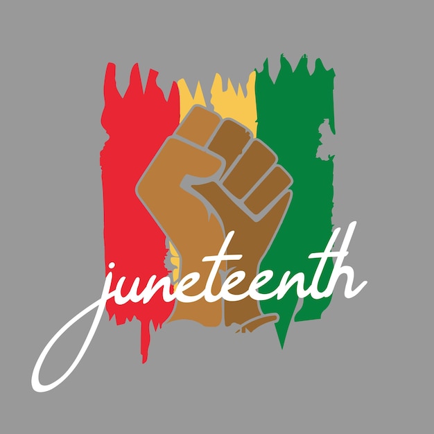 Juneteenth t shirt design Juneteenth vector