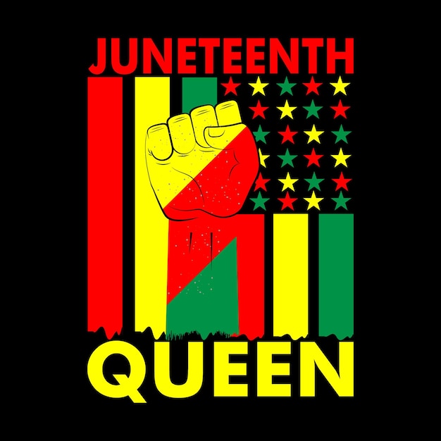 Juneteenth t shirt design