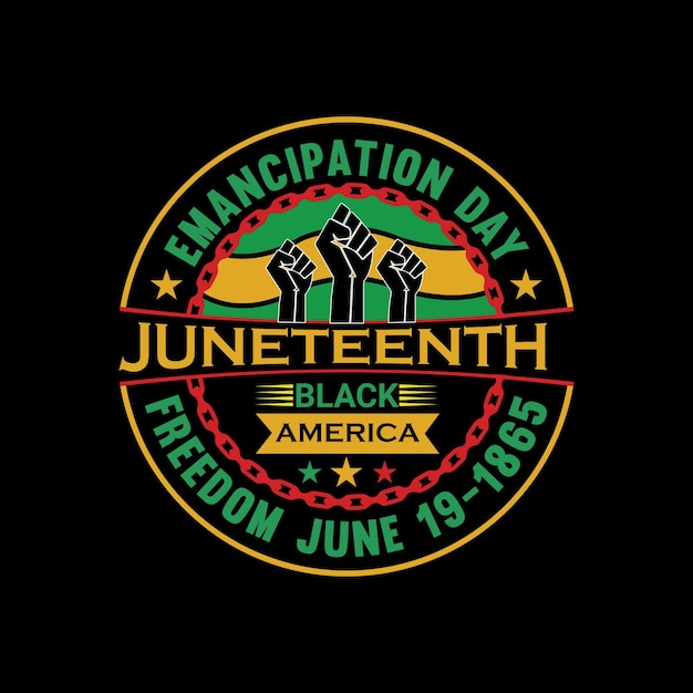 Juneteenth t shirt designcelebreting black freedom day t shirt designblack history t shirt design