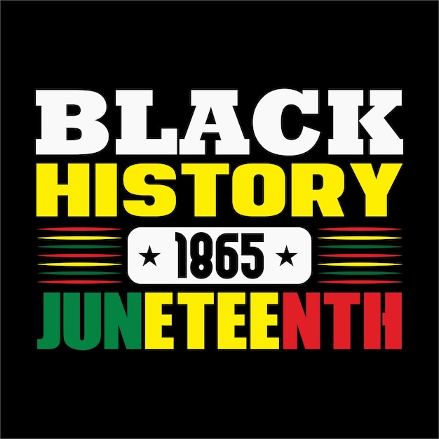 Juneteenth Tshirt Design