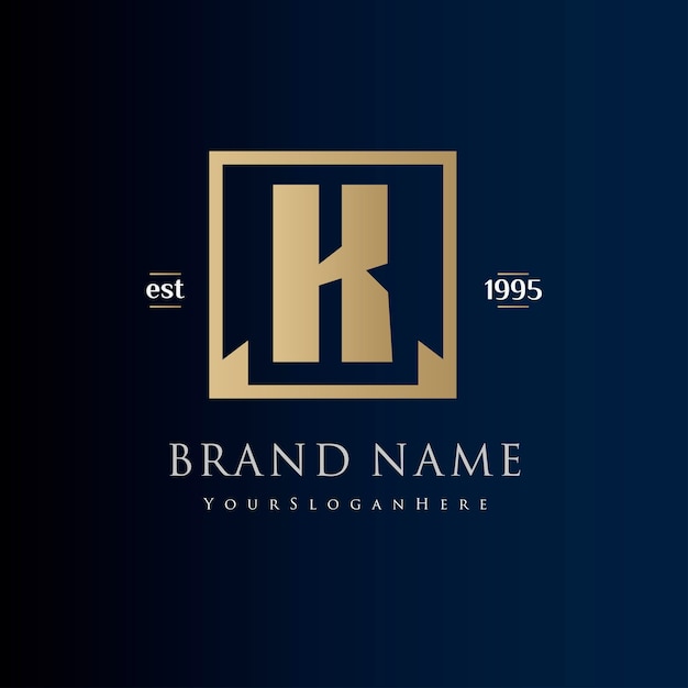 K elegance logo design