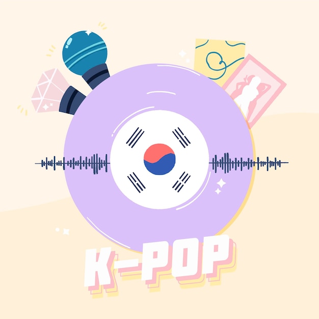 K-pop music concept