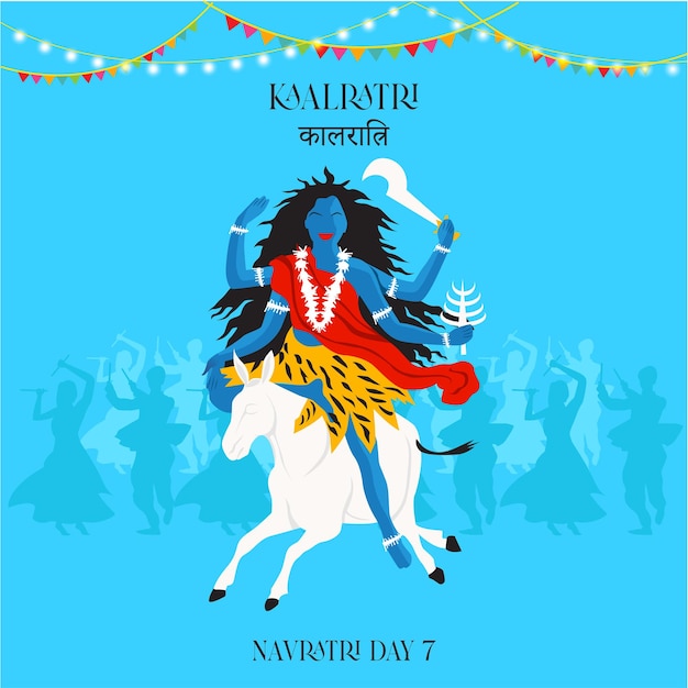 Kaalratri Devi Navratri Goddess Garba