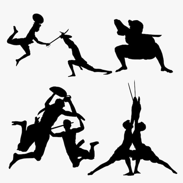 Vector kalari martial arts