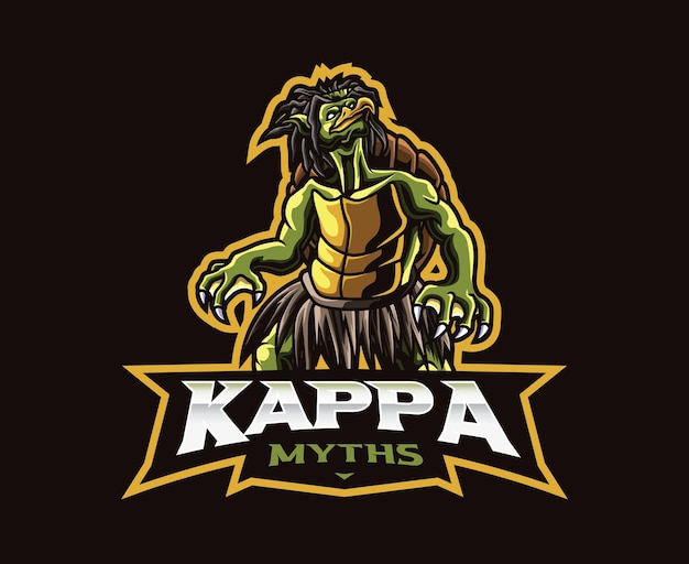 Kappa mascot logo design