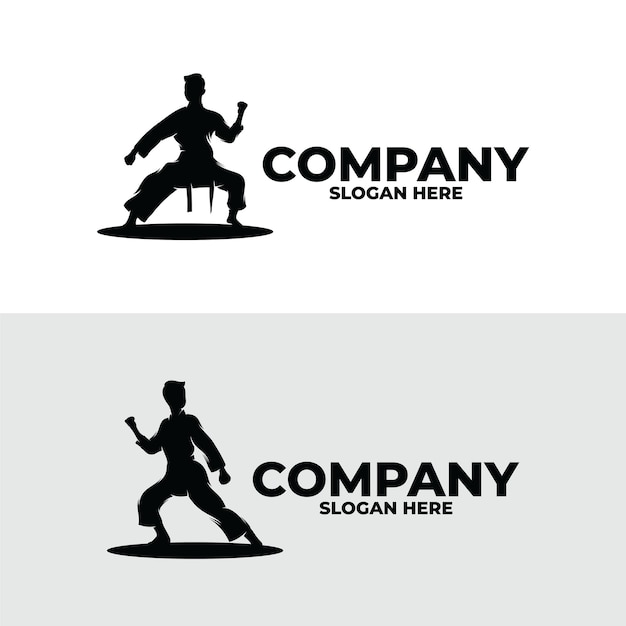 Karate Logo Template Design Inspiration