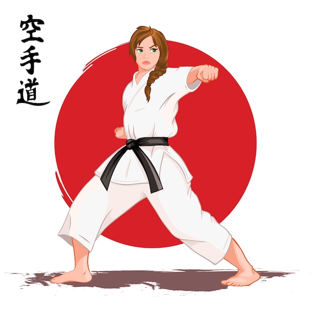 Karate Woman