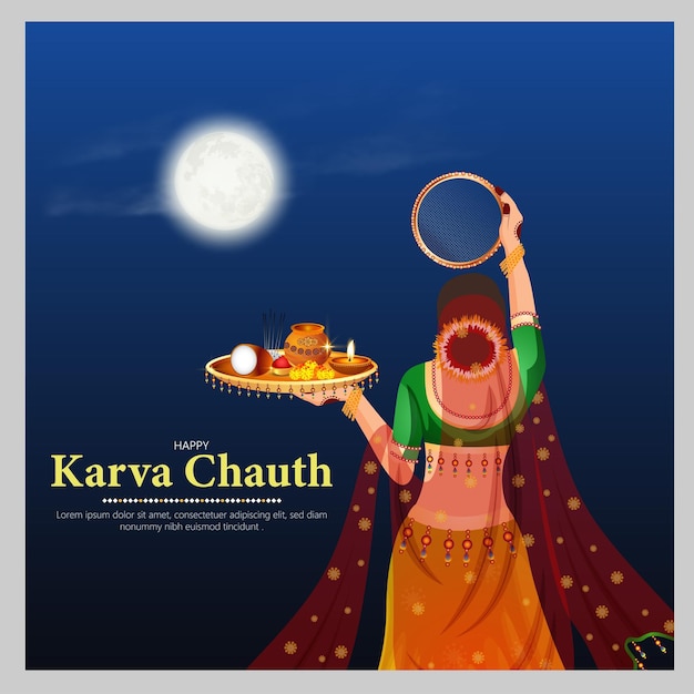 Vector karva chauth5