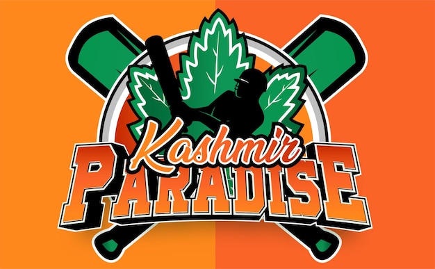 kashmir paradise cricket tournament logo