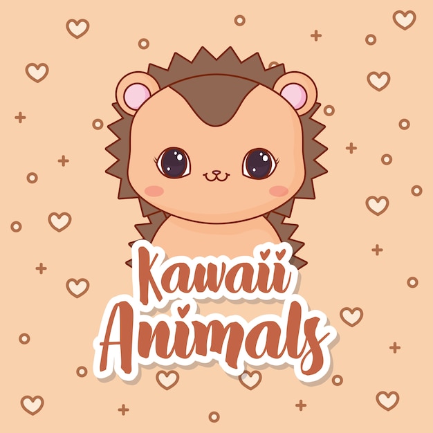 kawaii animals design