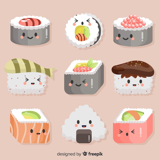 Kawaii sushi collection